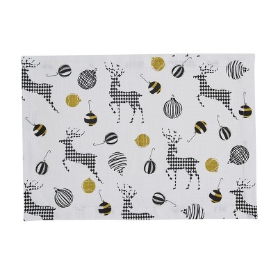 Split P Tidings & Tinsel Placemat Set of 4