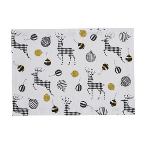 Split P Tidings & Tinsel Placemat Set of 4 - 1 of 3