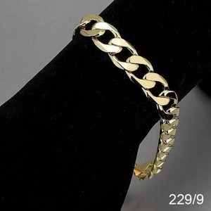 RMZ GOLD NYC 14k Gold Curb Bracelet - 1 of 2