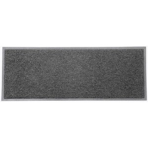 Evideco French Home Goods Extra Large Outdoor Runner Mat - 48x18 Inch Scraper Front Door Mat with Non-Slip Backing - Available in Black or Gray - 1 of 4