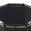 JumpFlex SMARTSHADE FLEX 12 Foot Soft Protective Trampoline Canopy Cover, Black - 4 of 4