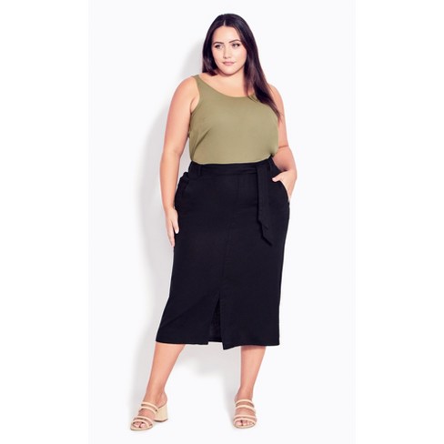 Womens Black Pencil Skirt : Target