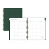 BlueSky 2025 Green Earth Sustainability Weekly/Monthly Planner 9.25"x7.87" Wirebound Deep Green: Agenda Calendar Adult - 4 of 4