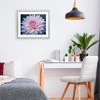 Stupell Industries Dew Kissed Pink Chrysanthemum Framed Print Under Glass - 3 of 4
