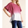Women's Ombre Butterfly Ruffle Sleeve Top - umgee - 2 of 4