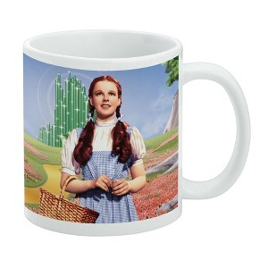 Wizard of Oz Dorothy Character Ceramic Coffee Mug, Novelty Gift Mugs for Coffee, Tea and Hot Drinks, 11oz, White - 1 of 4