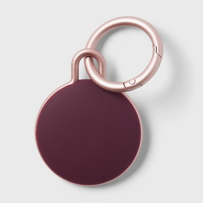 Apple AirTag Silicone Keychain - heyday™ Dark Cherry