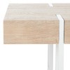 Aberton Coffee Table - COF7009A - Natural/White - Safavieh - 3 of 4