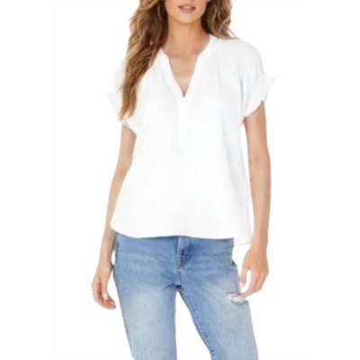Women's Shirred Dolman Top - bobi