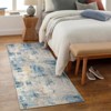 Lahome Modern Abstract Washable Area Rug-Soft Carpet for Living Room, Bedroom, or Office - 3 of 4