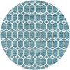 Unique Loom    Matrix Trellis Tile Area Rug - 2 of 4