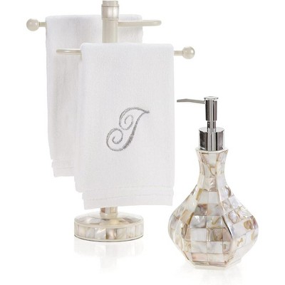 Milano Mother of Pearl Mosaic Soap Dispenser