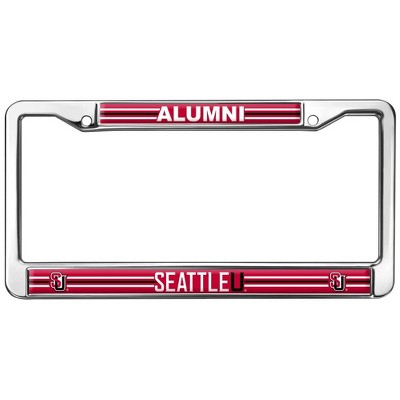 Seattle University Alumni Full Size Standard License Plate Metal Frame