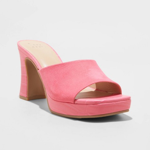 Blush heels hot sale target