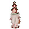 Kurt Adler 15-Inch Hollywood Battery-Operated LED Gingerbread House Hat Nutcracker - 4 of 4