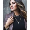 SHINE by Sterling Forever Chunky Mesh Chain Bracelet - 2 of 3
