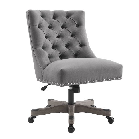 Della Office Chair Gray - Linon : Target