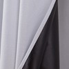 RT Designers Collection Barron 100% Blackout Grommet Curtain Panel 54" x 90" White - image 2 of 4