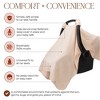 Comfy Cubs Baby Car Seat Cover - Infant Car Seat Cover for Sun with Large Size Car Seat Canopy - 3 of 4