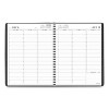 Weekly Appointment Book, 11 x 8.25, Black Cover, 14-Month: July 2025 to Aug 2026 - 2 of 4