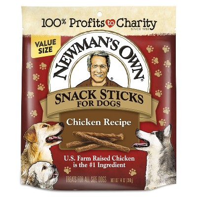 Newman's Own Chicken Recipe Soft Chewy Dog Treats - 14oz