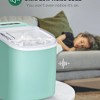 Black Self-Cleaning Ice Maker With Ice Scoop And Basket - 4 of 4