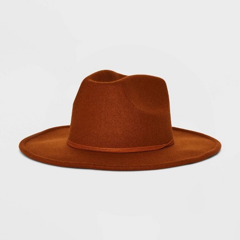 Brown Felt Hat