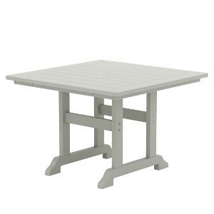 WestinTrends 43" Square Outdoor Patio Dining Table - 1 of 3