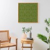 Deny Designs Maritza Lisa Playful Doodled Blooms Pattern Bamboo Framed Wall Art - 2 of 3