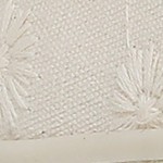off white floral fabric