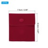 Unique Bargains Portable Microfiber Velvet Soft Jewelry Pouches 6 Pcs - 2 of 4