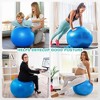 Toyzone World Blue Anti-Slip Yoga Pilates Ball - 3 of 3