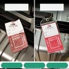 Highwind Cruise Luggage Tags for Suitcases contains 4pk + 2 ID Holders,Clear - 3 of 4