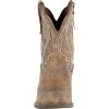 Women's Durango Distressed Shortie Western Boot, DRD0372, Brown - 3 of 4