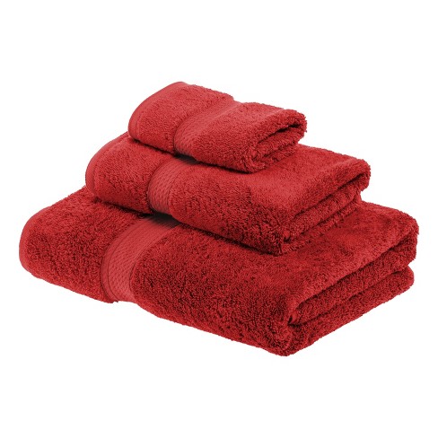 3pc Quick Drying Cotton Towels Luxury Hand Bath Thick Towel Bathroom Color Solid 