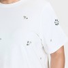 Women's Embellished Mini Dress - A New Day™ White - 4 of 4