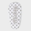 Baby Boys' Disney Mickey Crib Sneakers - White - 4 of 4