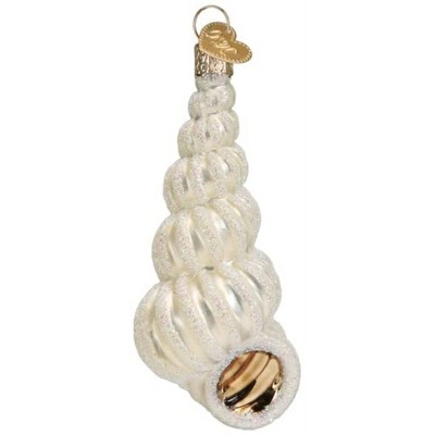 Old World Christmas Wentletrap Shell Glass Blown Ornament for Christmas Tree
