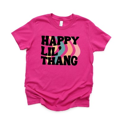 The Juniper Shop Happy Lil' Thang Girls Short Sleeve Tee