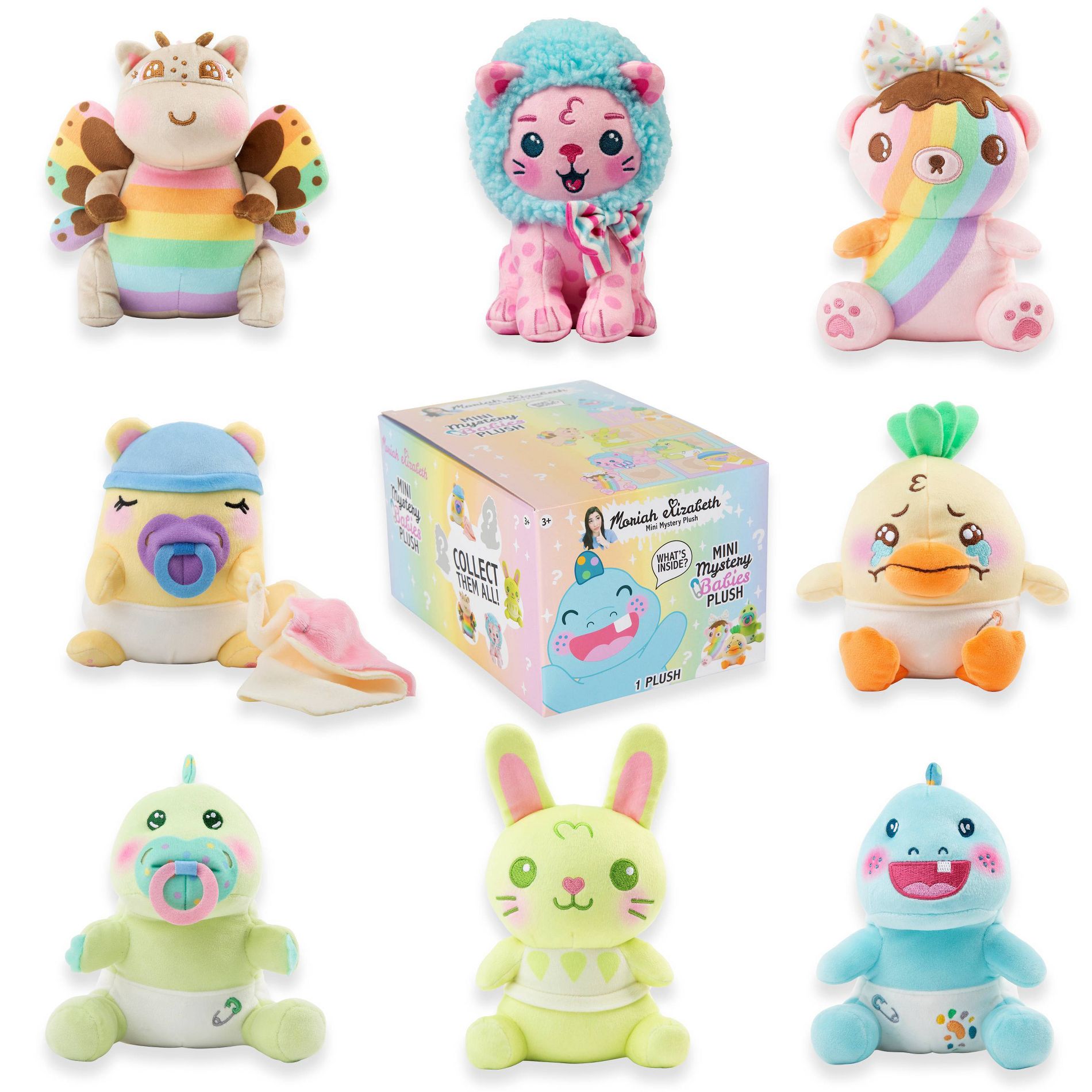 Moriah Elizabeth 6" PDQ Babies Mystery Plush