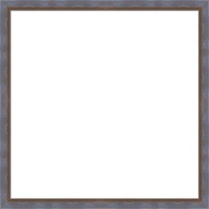 Amanti Art Two Tone Blue Copper Framed Dry Erase Magnetic Board - 1 of 4