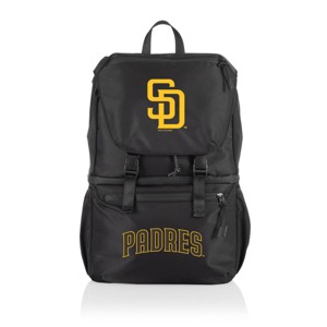 MLB San Diego Padres Tarana Backpack Soft Cooler - Carbon Black - 1 of 4