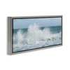 Stupell Industries Ocean Waves Crashing Foam Splash Floating Frame Canvas Art - 2 of 4