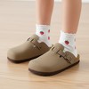 CUSHIONAIRE Hana Kids Clogs Slip On Potato Shoes or Boys and Girls with Adjustable Buckle & Cork Footbed & Arch Support - 2 of 4