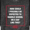 Men's - Ferris Bueller's Day Off - How Could I Possibly Graphic Fleece Sweatshirt - 2 of 4