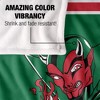 Mississippi Valley State University Primary Logo Silky Touch Blanket White 50x60 - 4 of 4