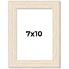 PosterPalooza | 7x10 Wide Barnwood Picture Frame, UV Acrylic, 6 Finishes - Grey, Brown, White, and Black - 2 of 4