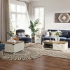 31.5" Square Farmhouse Coffee Table with Hidden Storage for Living Room - 2 of 4