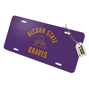 Alcorn Braves Novelty Metal Vanity Tag License Plate - 1 of 4