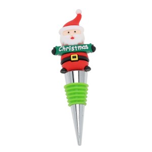 Unique Bargains Long Stem Stopper Silicone Ring Aluminum Alloy TPE 4.72"x1.50"x1.18" 1 Pc - 1 of 3